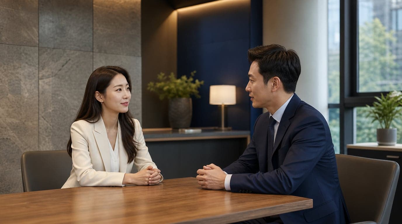정책자금 상담 장면